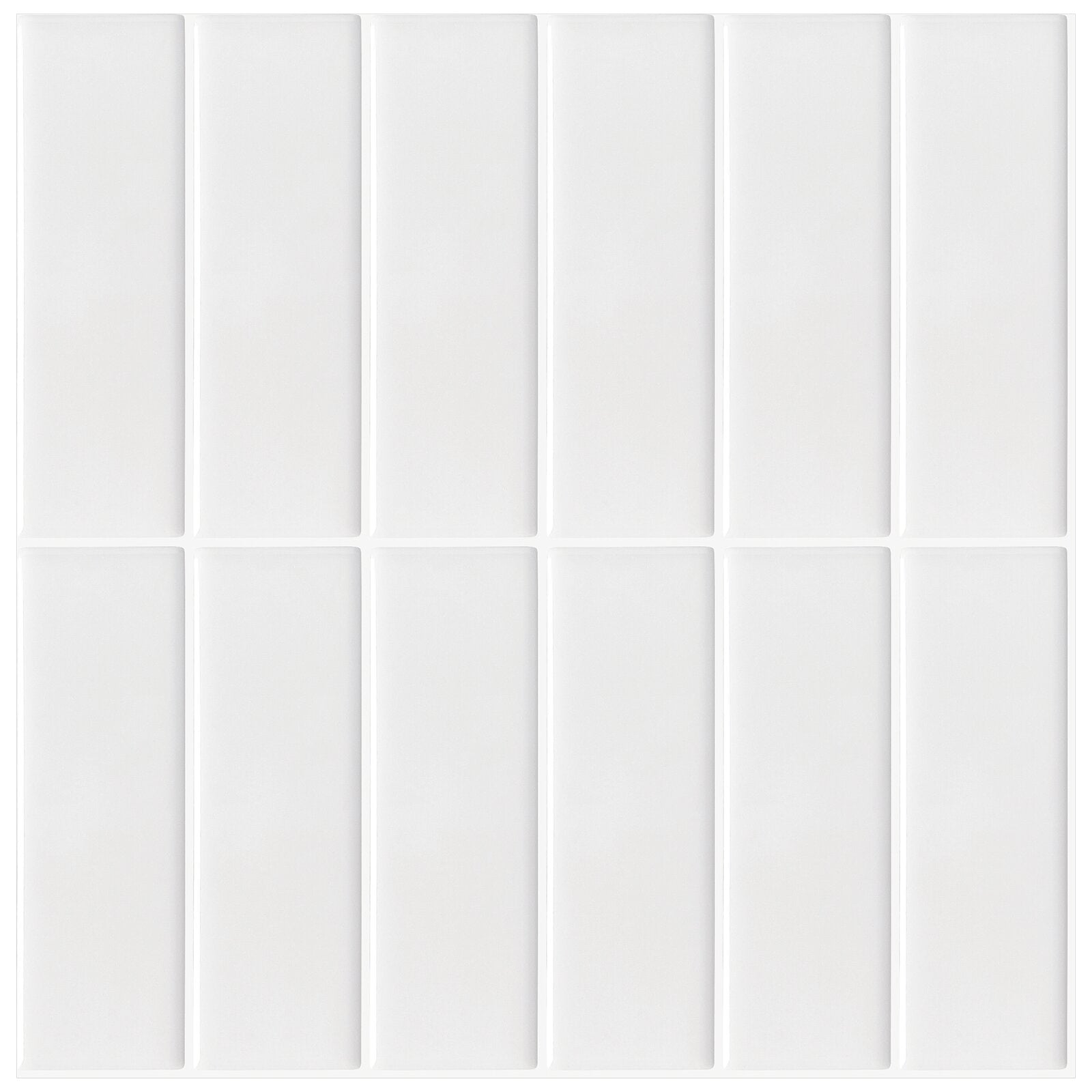 Stick&Done Falburkolat Bali White - 10db - 30x30cm