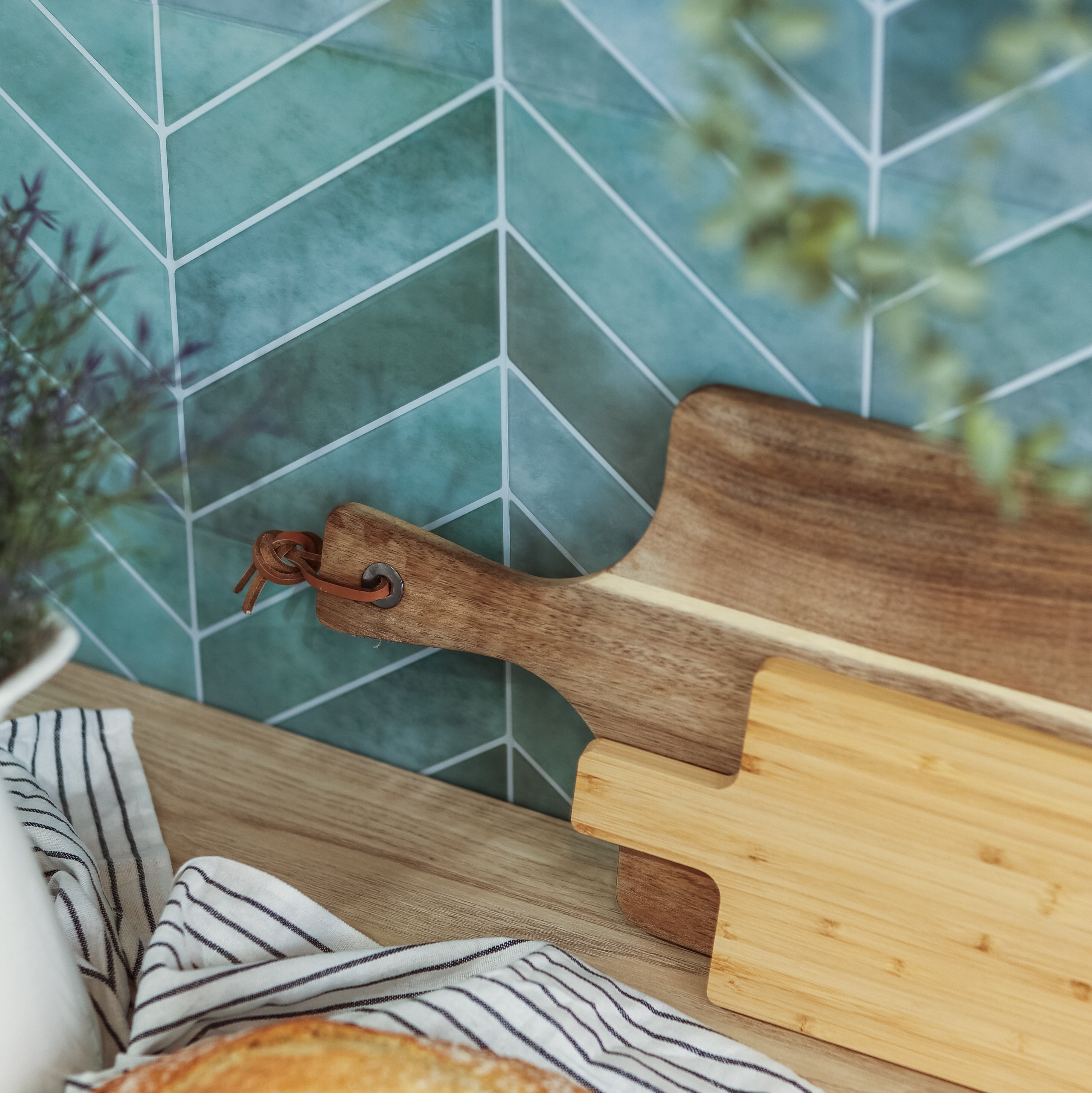 Stick&Done Falburkolat London Green - 10db - 32x25cm