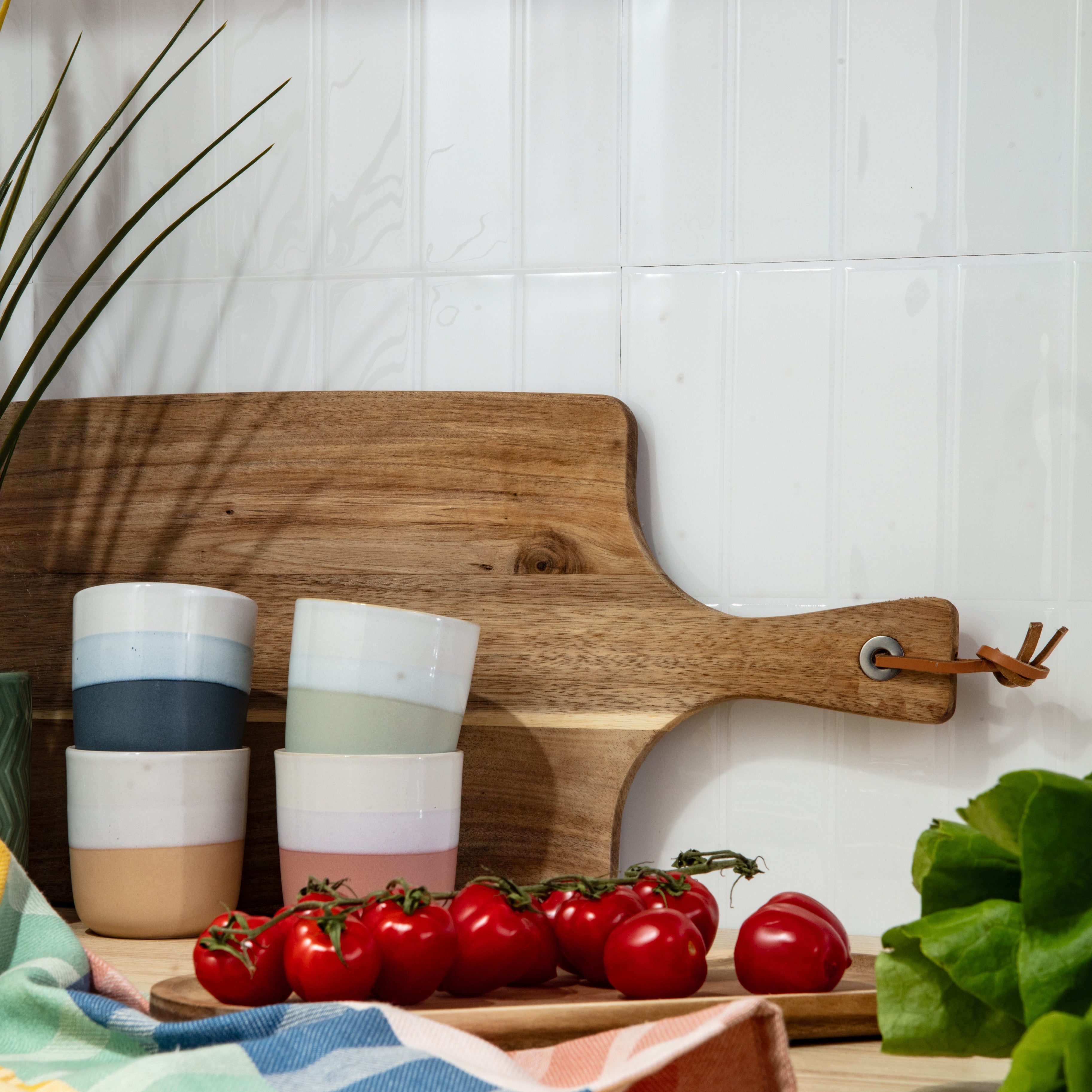 Stick&Done Falburkolat Bali White - 10db - 30x30cm