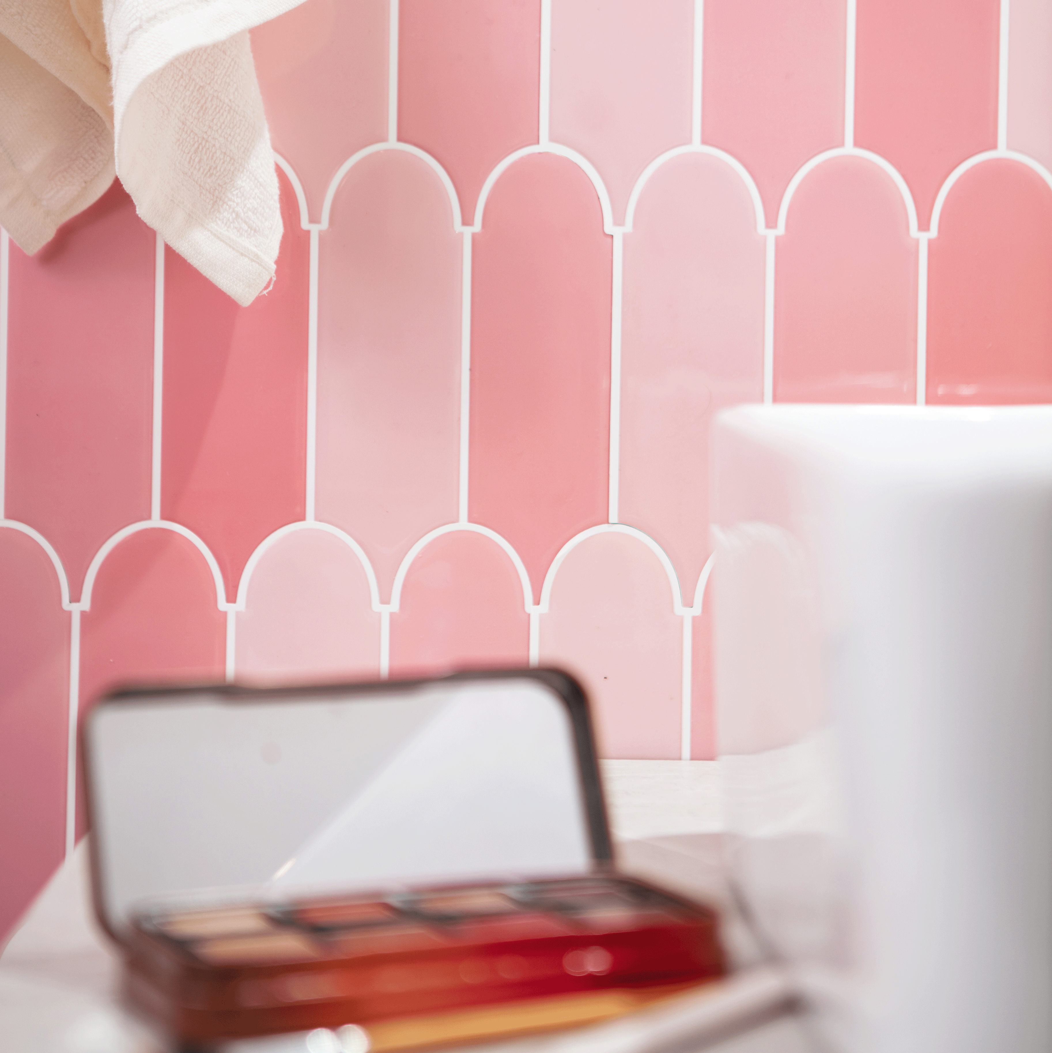 Stick&Done Falburkolat Morocco Pink - 10db - 30x30cm