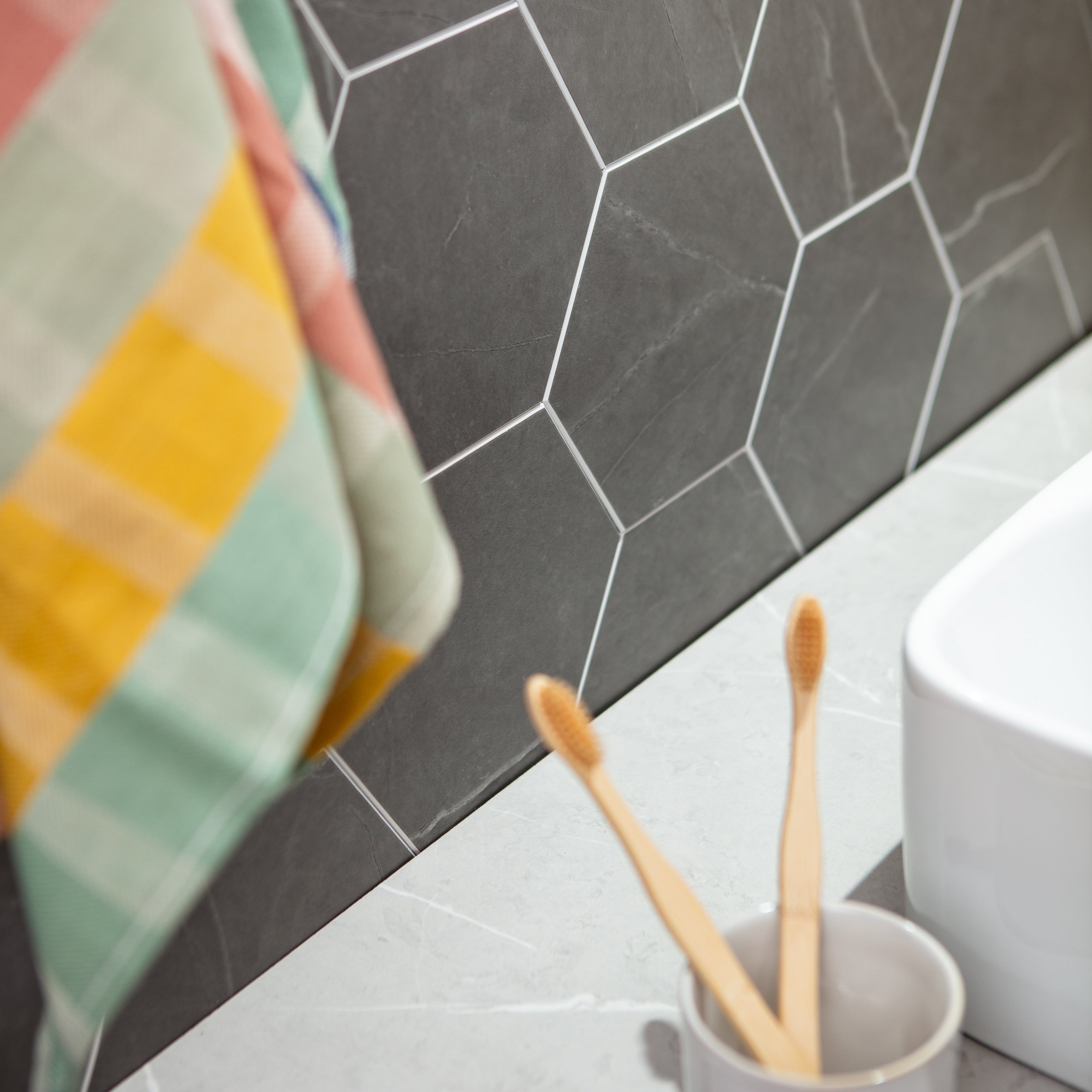 Stick&Done Pro Falburkolat Palermo Gray - 20db - 17x15cm