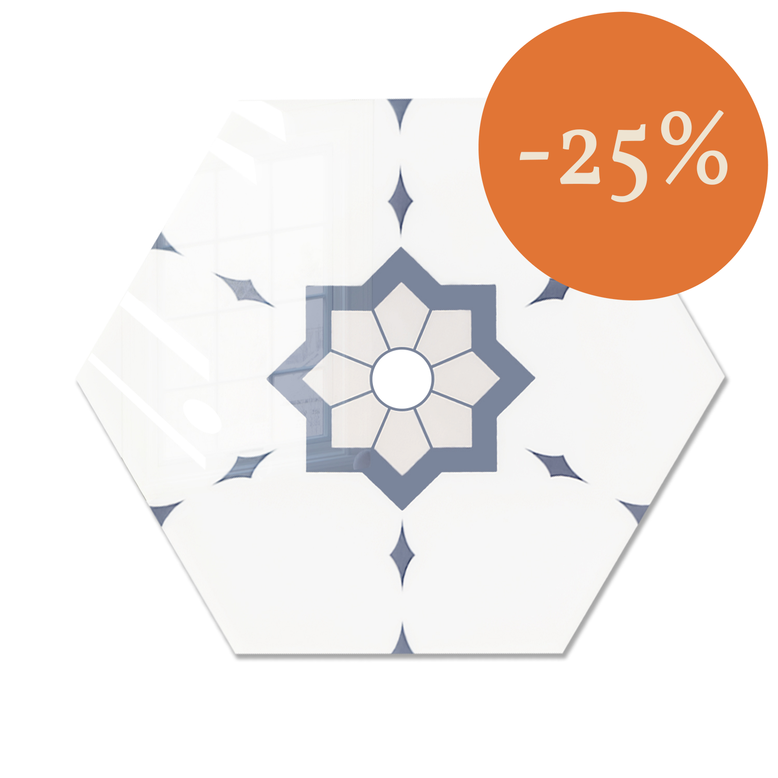 Stick&Done Pro Falburkolat Firenze Flower - 20db - 17x15cm