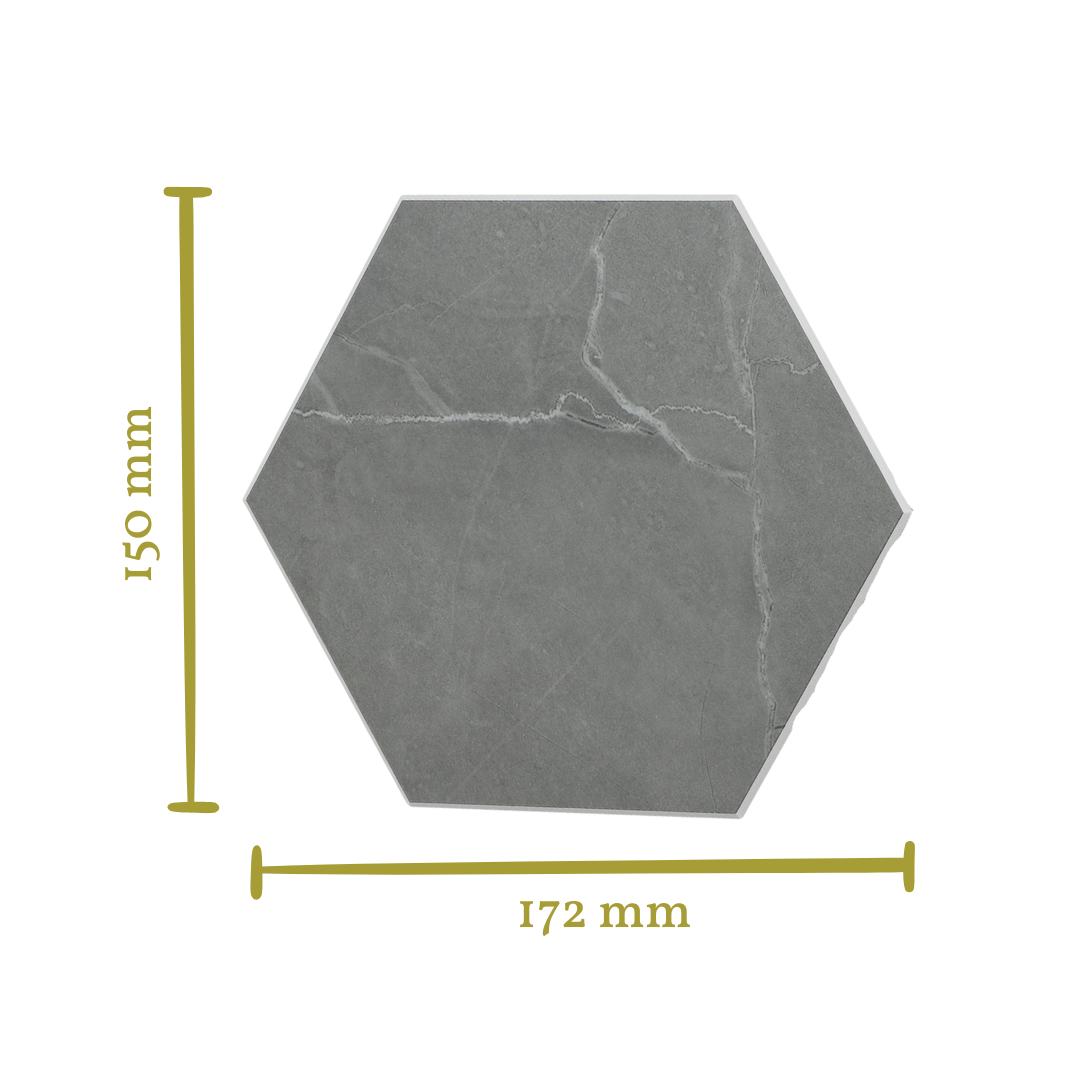 Stick&Done Pro Falburkolat Palermo Grey - 20db - 17x15cm